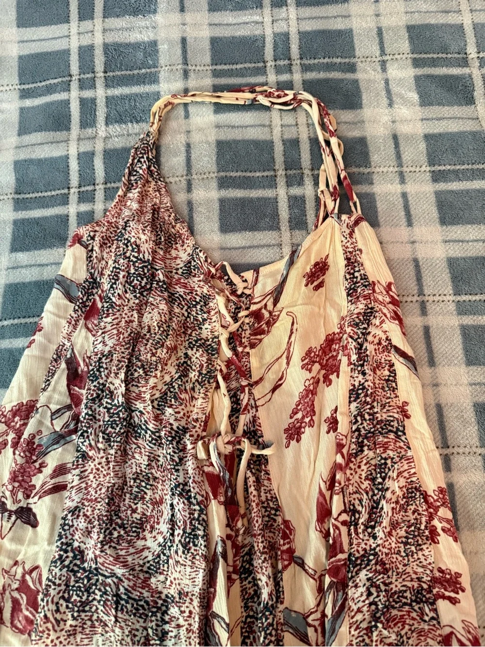 Free People Boho Floral Romper Size L